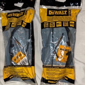 New DEWALT bundle contractor pro DPG52 smoke safety glasses
